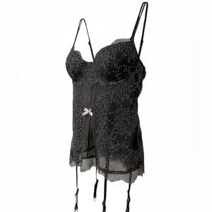 Victoria’s Secret Intimates Chemise, Lingerie, Underwire, Lace, Sexy, Sz 34C